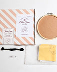 Cat Jane Foster Embroidery Hoop Kit