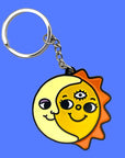 Sun Moon Keychain