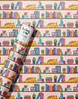 Book Store Reading Wrapping Paper Roll