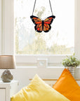 Orange and Black Single Butterfly