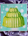 Radioactive Jell-o 11x11" Riso Print