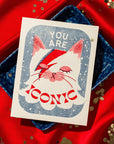 You Are Iconic - Risograph Greeting Card