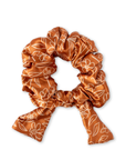 Terracotta Satin Scrunchie