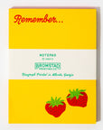 Remember Strawberry - Risograph A2 Notepad