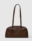 Recycled Leather Bowler Bag