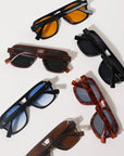 Women's Retro Square Sunglasses-Assorted Frames
