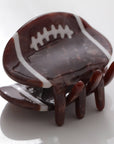 Mini Football Claw Clip