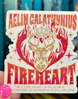 Aelin Galathynius Throne of Glass Holographic Sticker