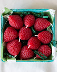 Beeswax Strawberry Birthday Candles