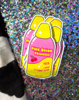 Pink Drink Princess Sticker