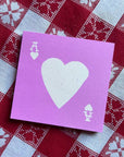 Ace of Hearts Sticky Note Pad