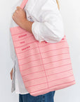 Book Club Library Card Tote Bag