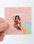 Hard Enamel Pinup Pin