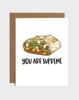 You are Supreme Love Card