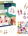 Pressed Floral Earrings - Adult Craft Kit