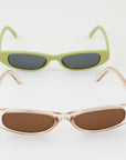 Chic Wide Bar Sunglasses
