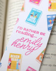 Emily Henry Inspired Bookmark & Reading Tracker