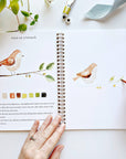Animals watercolor workbook