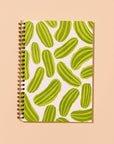 Pickles A5 Letterpress Spiral Notebook