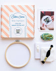 Teacup Brie Harrison Cross Stitch Kit