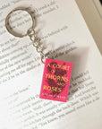 Handmade Mini A Court Of Thorns And Roses Book Keychain