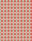 Poinsettia Plaid Wrapping Paper