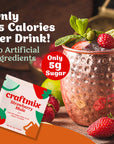 Strawberry Mule Cocktail/Mocktail Mixer Packet
