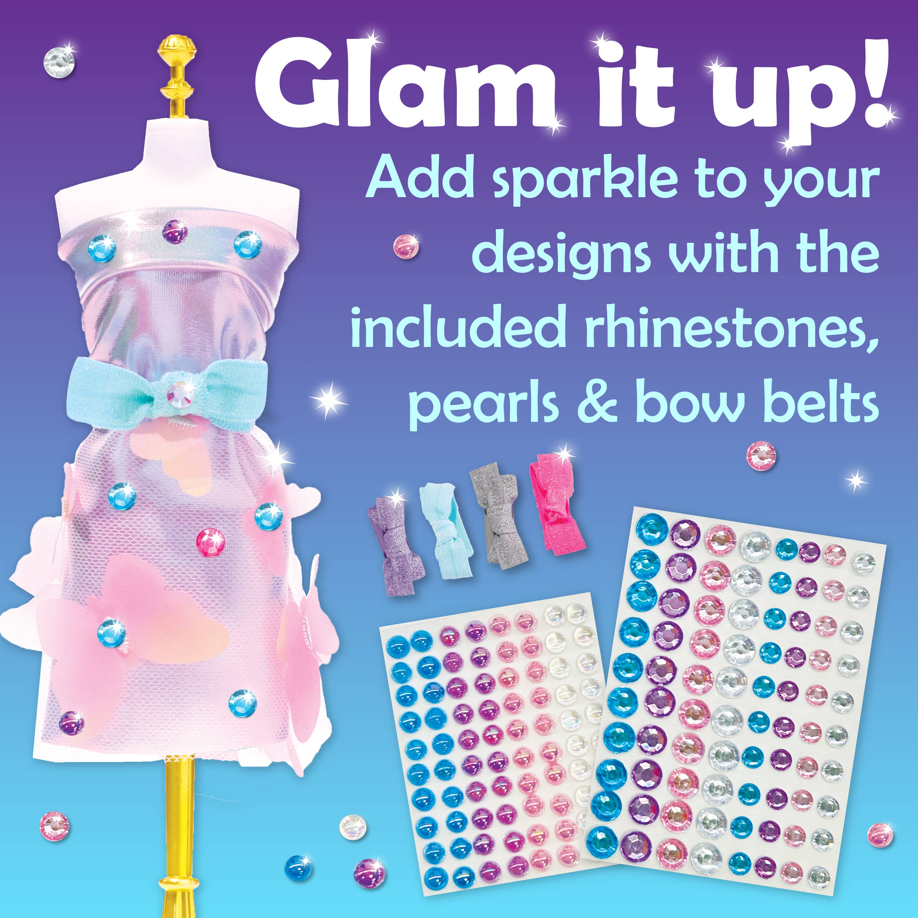 Designed By You Glam Fashion Design Craft Kit – Relume