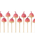 Woodland Wicks - Mushroom Birthday Candles - Set of 10