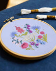 DMC Designer Embroidery Kit - English Garden