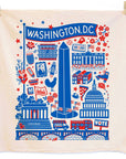 DC BLOSSOMS (DC Landmarks, Blossoms) - Tea Towel Set of 2