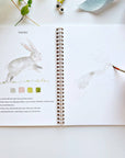Animals watercolor workbook