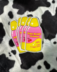 Pink Drink Princess Sticker