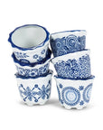 Blue/White Small Planters