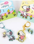 Snoopy Secret Double Acrylic Keyring Random Box