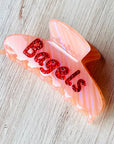 Bagels Hair Claw Clip