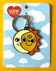 Sun Moon Keychain