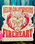 Aelin Galathynius Throne of Glass Holographic Sticker