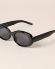 Women's Rounded Bold Frame Tinted Sunglasses