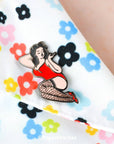 Hard Enamel Pinup Pin