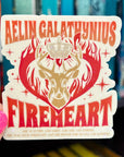 Aelin Galathynius Throne of Glass Holographic Sticker