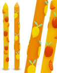 Citrus Taper Candles - 2 Pack