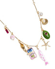 Mediterranean Coastal Charm Station Necklace