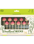 Woodland Wicks - Mushroom Birthday Candles - Set of 10