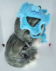 Crochet Blueberry Hat - Cat Bonnet - Pet Hat