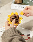 3D Wooden Flower Puzzles: Sunflower