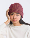 Simple Grid Knit Beanie