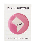 Washington Dc Pin Back Button