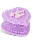 Birthday Bitch Heart Candle