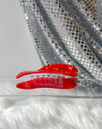 Chili Pepper Claw Hair Clip (Large)